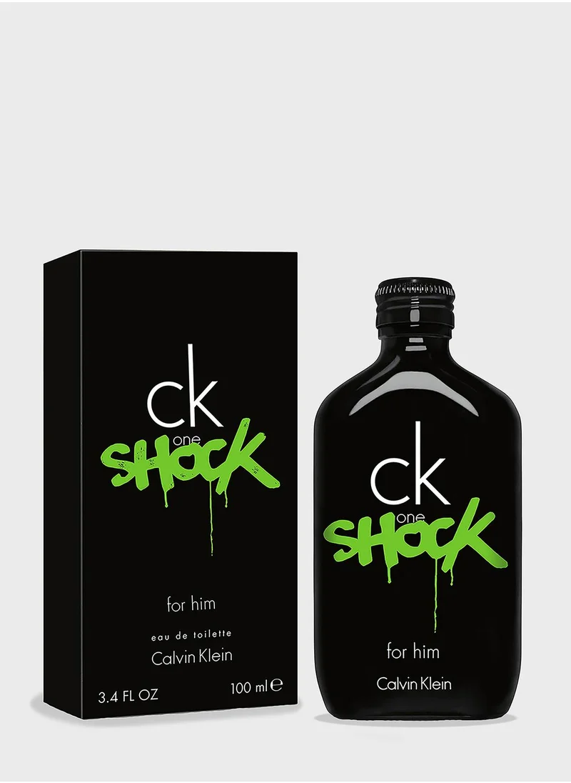 CALVIN KLEIN One Shock Men Eau De Toilette 100ml