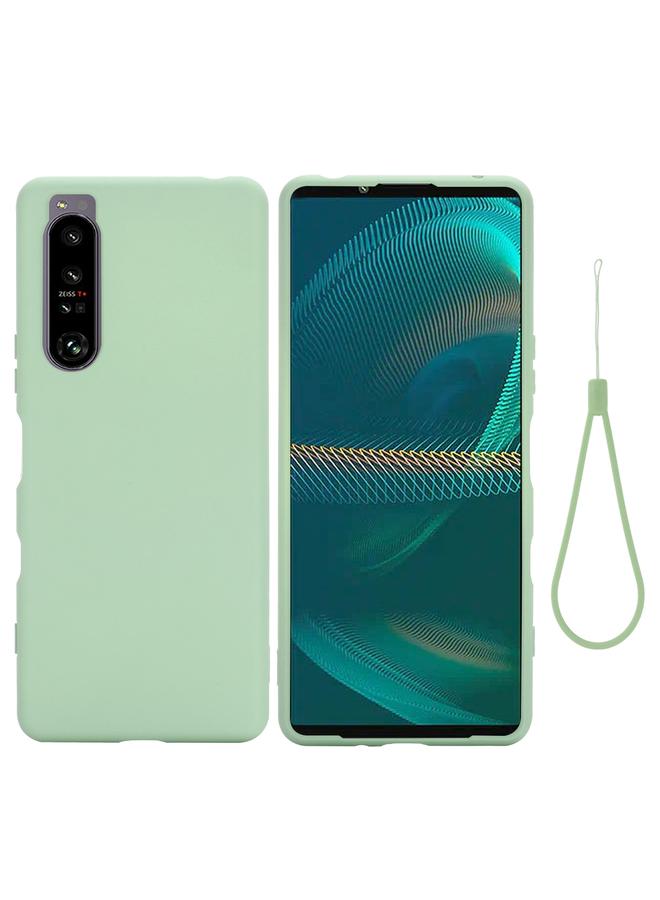 The Bros Case For Sony Xperia 1 IV Pure Color Liquid Silicone Shockproof Phone Case