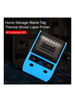 NIBEMINENT Portable Thermal Label Printer Blue  - Image 3