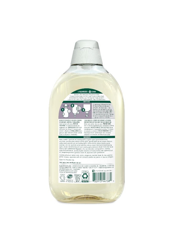 Seventh Generation منظف الغسيل سيفنث جينيريشن إيزي دوس برائحة اللافندر الطازجة مركز للغاية 23 أونصة - Image 2