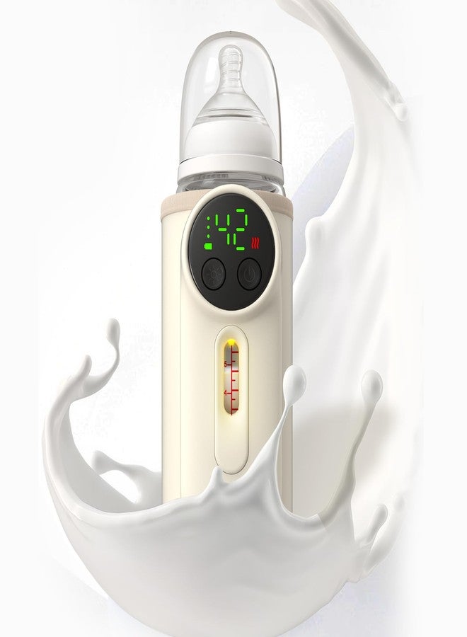 xeamun Portab Bottle Warmer for Travel,Fast Heating,6-Gear Temperature,Keep Warm for 5H,Must for Parents On The Go,Can Keep Warm While Feeding - Image 1