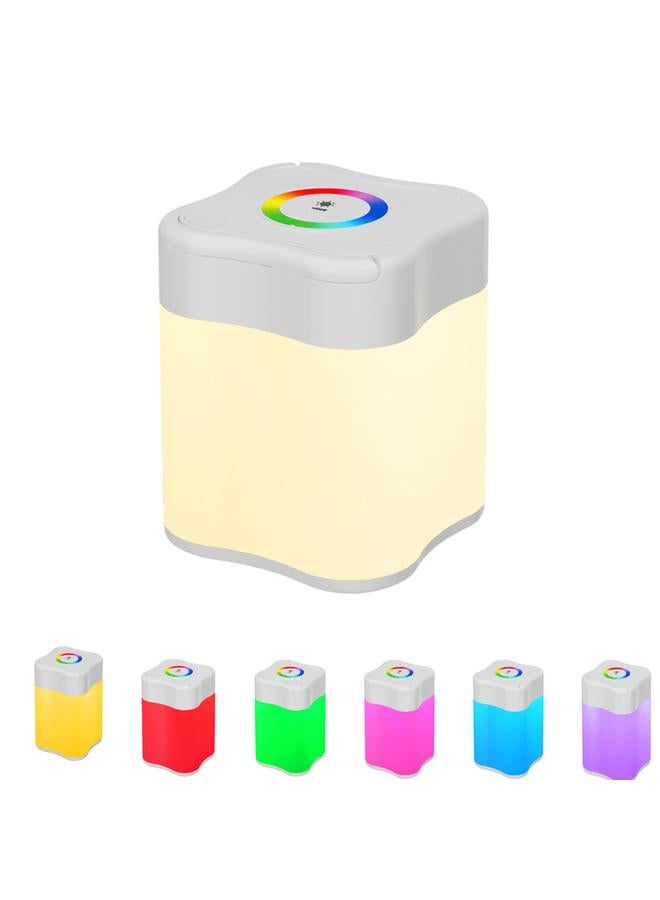 الأزرق جي دبليو يتم شحن ضوء الليل LED الجديد الذي يتم التحكم فيه عن بُعد ، ويلمس ضوء الغلاف الجوي ، وينام بجانب السرير في غرفة النوم. - Image 5