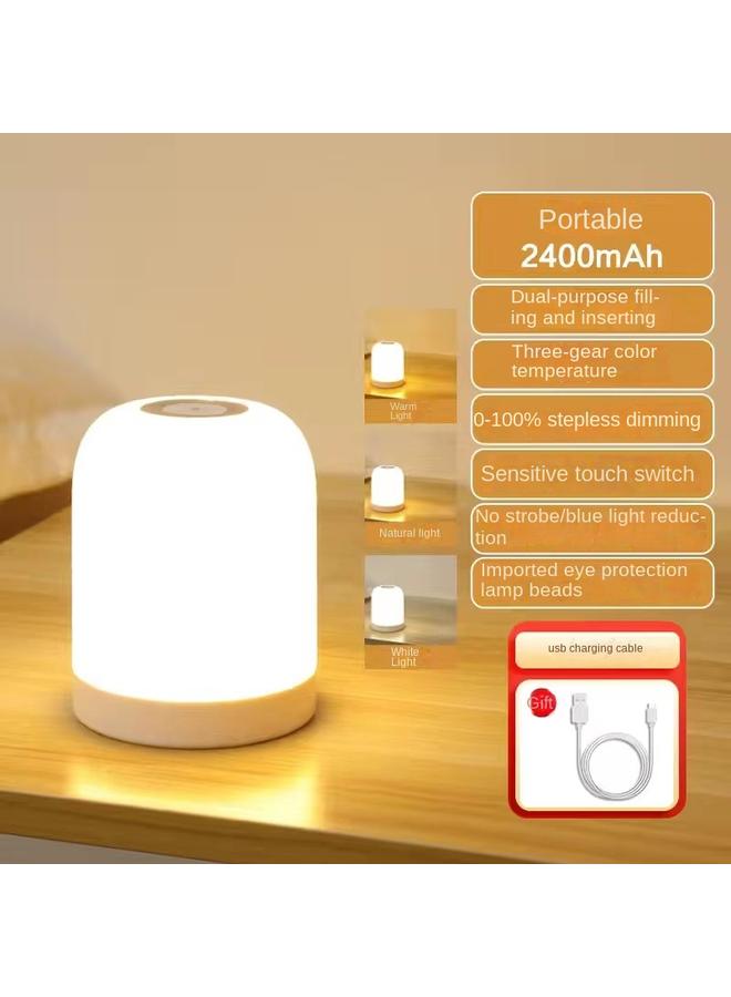 الأزرق جي دبليو يتم شحن ضوء الليل LED الجديد الذي يتم التحكم فيه عن بُعد ، ويلمس ضوء الغلاف الجوي ، وينام بجانب السرير في غرفة النوم. - Image 1