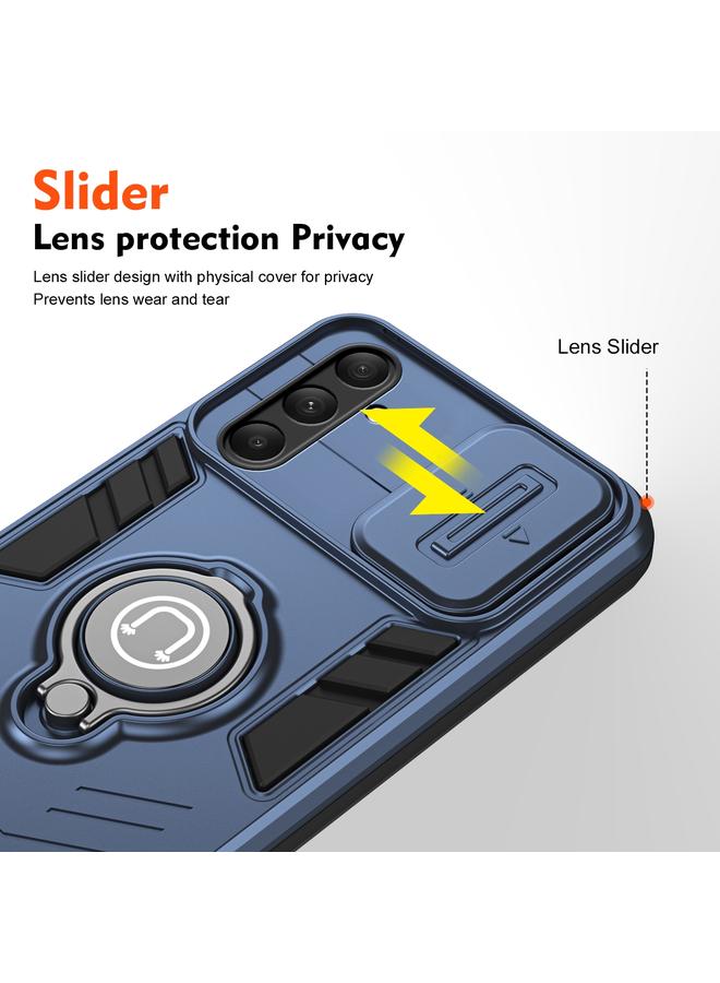 اس-توب جراب لهاتف Samsung Galaxy A34 5G مع حامل حلقي من Camshield - Image 3