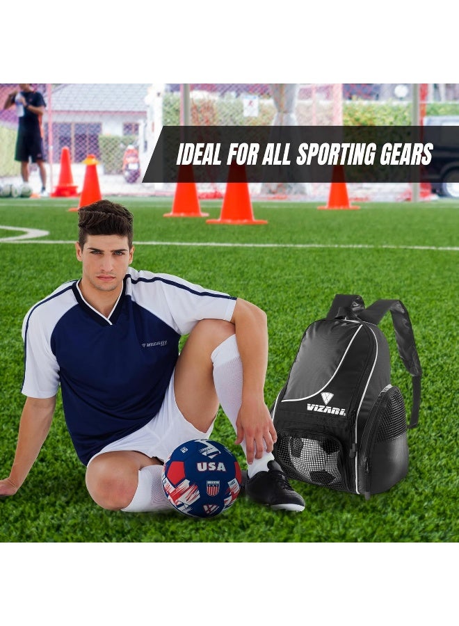 Vizari Vizari Solano Soccer Backpack - Image 1