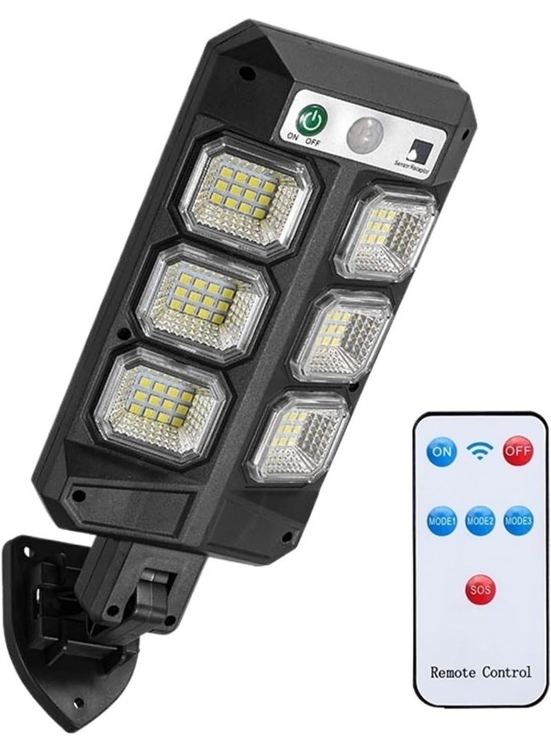 إنارة شمسية خارجية للأمان – بحساس حركة وتصميم مقاوم للطقس - Image 1