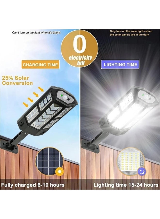 إنارة شمسية خارجية للأمان – بحساس حركة وتصميم مقاوم للطقس - Image 5