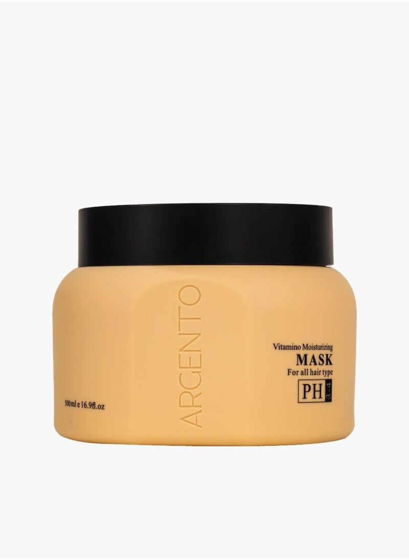 ARGENTO Argento Vitamino Moisturizing Mask for All Hair Types 500ml  - Image 1