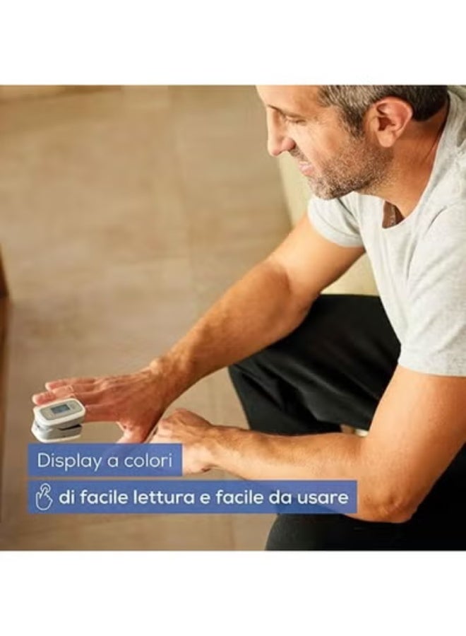 Pulse Oximeter with Heart Rate Monitor – Accurate Oxygen Saturation & Pulse Tracking – Compact and Easy to Use - Image 3