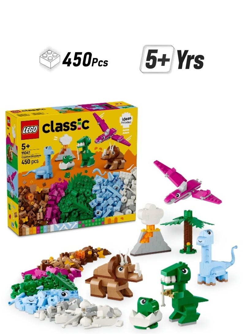 LEGO Classic Creative Dinosaurs 11041 Building Set (450 Pieces)