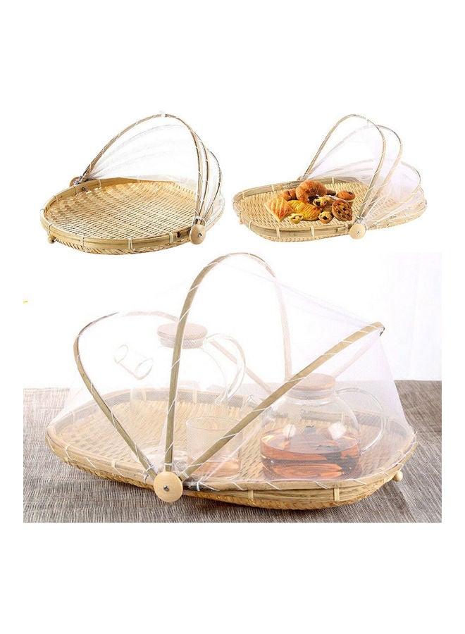 Food Basket Beige 34x30x3cm - Image 2