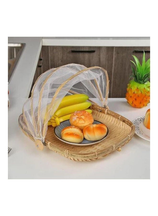 Food Basket Beige 34x30x3cm - Image 4