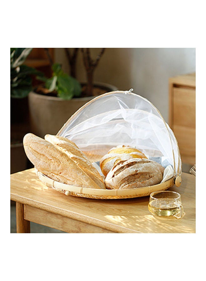 Food Basket Beige 34x30x3cm - Image 3