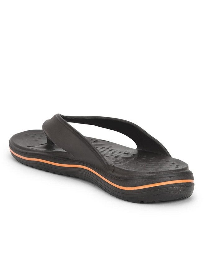 Liberty A-HA BEACHTIME Casual Slipper For Men With EVA Sole | Durable & Lightweight | Stylish Flip-Flop | Cushioned Footbed | Comfortable Fit for Every Occasion (Brown - 6UK) - Image 3