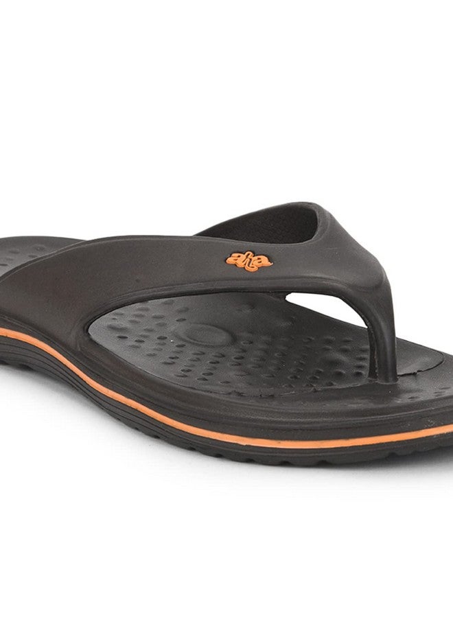 Liberty A-HA BEACHTIME Casual Slipper For Men With EVA Sole | Durable & Lightweight | Stylish Flip-Flop | Cushioned Footbed | Comfortable Fit for Every Occasion (Brown - 6UK) - Image 5