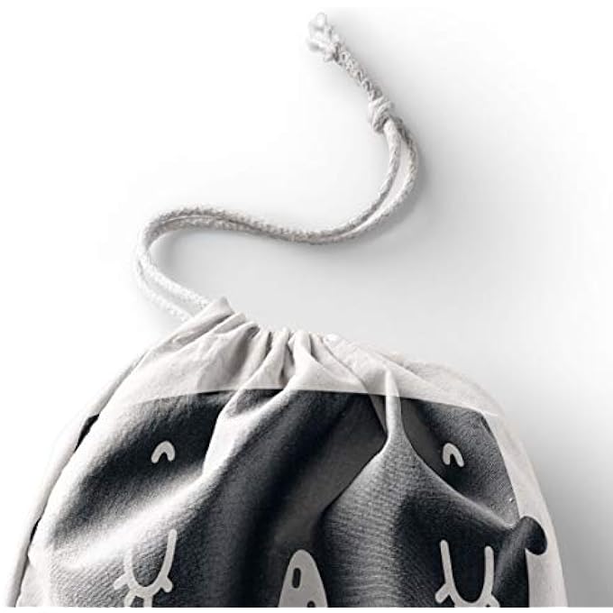 rayihni ESAECCB101487 Ultra Lightweight and Comfortable Drawstring Cloth Bag 20 cm x 30 cm Size - Image 2