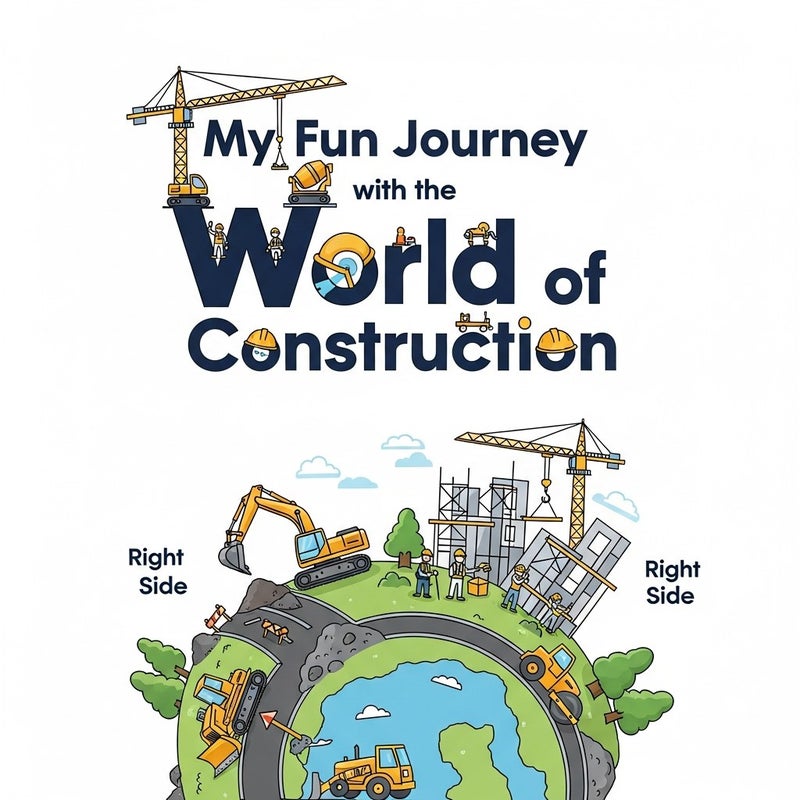 general My Fun Journey with Construction Activity Set with Blocks & Vehicles - Image 2
