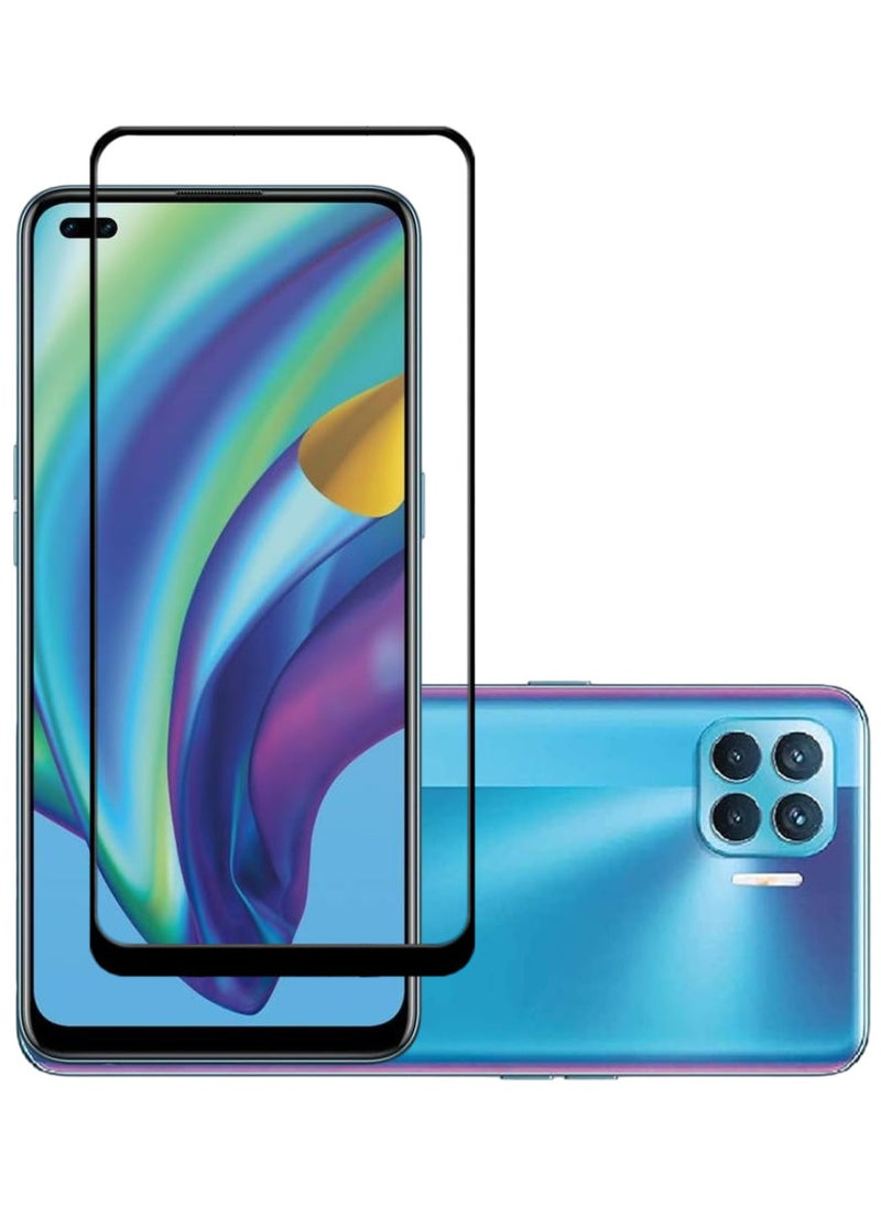 ACLIX Antistatic ESD Dustproof Premium Quality High Definition Tempered Glass Screen Protector Designed For Oppo A93 - Image 1