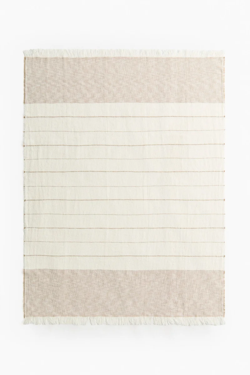 H&M Linen-blend blanket