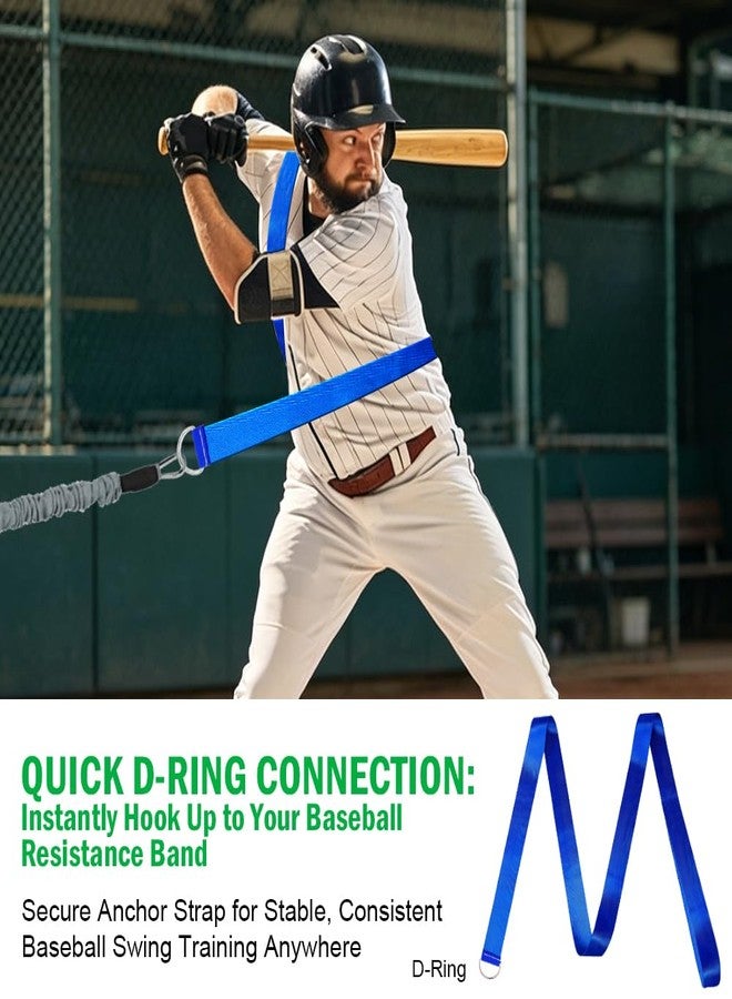 RYNEX Core Velocity Belt Baseball, Core & Hip Belt Resistance Band, Resistance Band Baseball | Softball Throwing & Arm Path Trainer, Swing Resistance Training Band, Tools for Power Hitter & Hip Hitter - Image 5