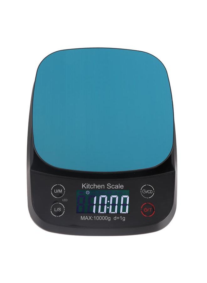 Thoraya - Kitchen Scale Waterproof 10kg 1g High Accuracy Digital Display Small Electronic Food Scale with Tare Function - Image 1