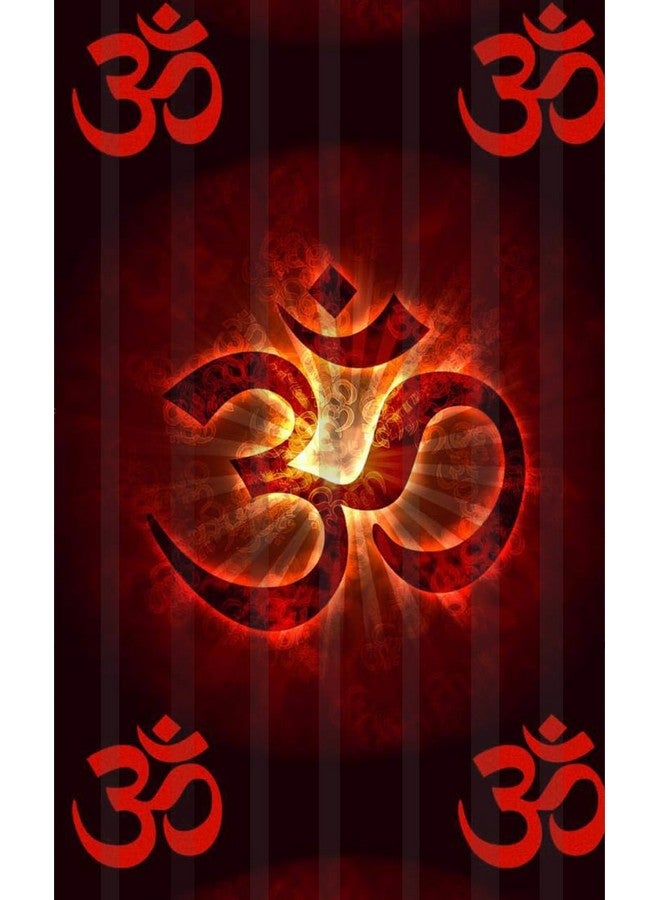 FRESH FROM LOOM ستارة إلهية فاخرة من نسيج جديد بطول 5 أقدام | ستارة نافذة مطبوعة من البوليستر | ستارة عصرية لغرفة العبادة | شاشات منزلية | حلقة عيون (2 قطعة على أوم) - Image 2