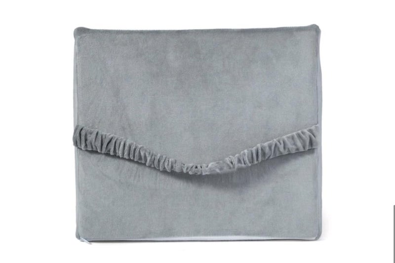 Blessing Bellagio Lumber Gel Pillow,Therapeutic Cushioning,Promotes Proper Spinal Cord Ergonomic Neck Support, (White and Blue) - Image 4