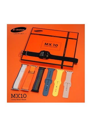 smart watch x-inova MX10 germany,7 fashionable watch straps,AI Voice Assistant,One-Button Connection,Shake to Take Photo,Bluetooth Call,Health Monitoring,Music Control,Always-on Clock-black - pzsku/ZEFAD6C1C25A6BA057F1DZ/45/_/1713553688/79edb307-1fe3-44c7-8ac1-31e5b6364b9c