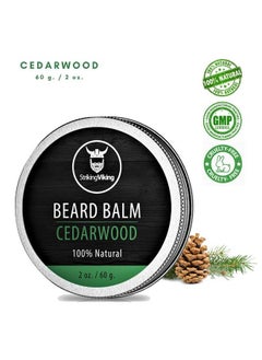 Striking Viking Beard Balm Conditioner For Men Styles & Softens Beards And Mustaches 100% Natural Ingredients With Shea Butter Argan & Jojoba Oils And Cedarwood Scent  - Image 3