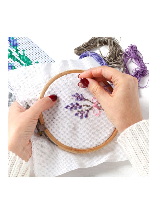 NIBEMINENT Hand Embroidery DIY Kit Multicolour - Image 4