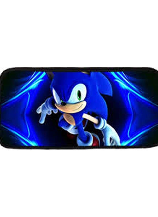 Generic 2024 new Sonic backpack student large-capacity schoolbag Sonic 2 animation sacker bag pen bag,15-Three-piece set-Sonic  - Image 2
