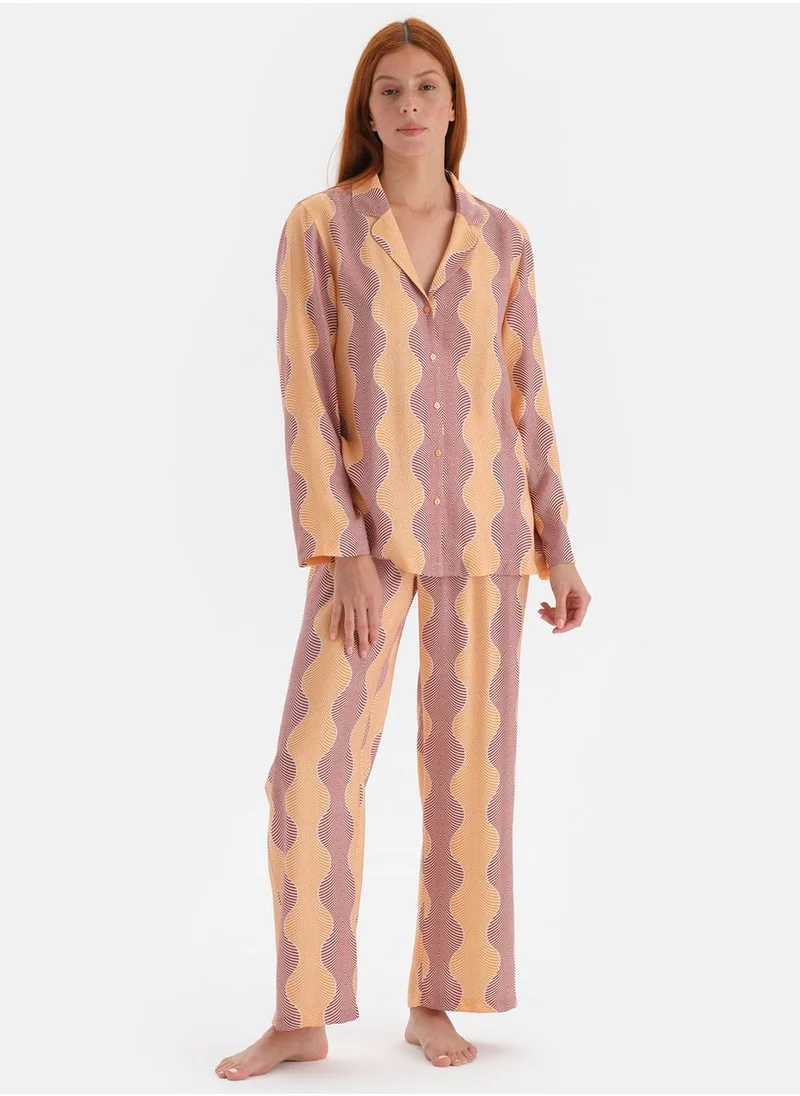 dagi Button Down Printed Shirt