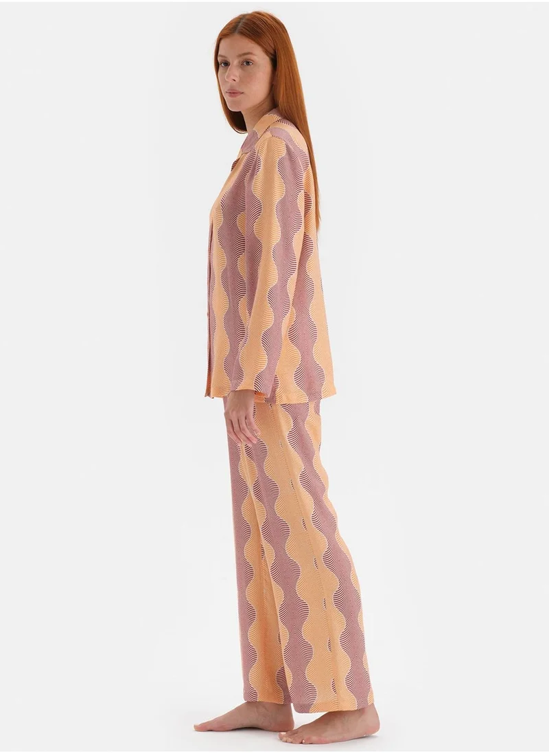 dagi Button Down Printed Shirt