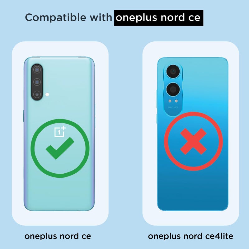 Pikkme غطاء خلفي لهاتف Oneplus Nord Ce 5G مع دعم مغناطيسي مقاوم للصدمات من PC + TPU (شفاف Mag-Safe) - Image 4