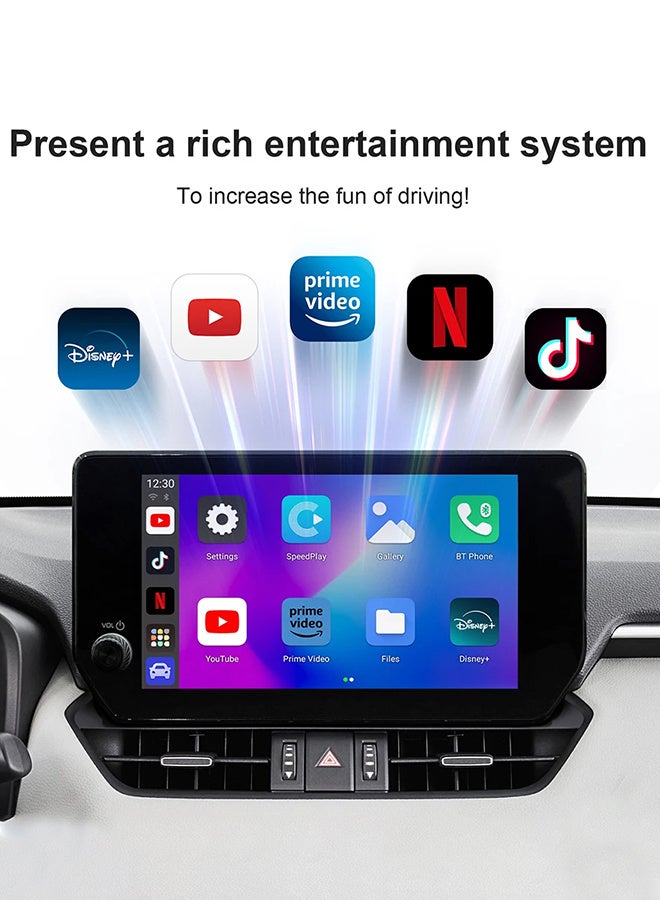 Generic 3 in 1 Carplay AI Box , Wireless Car Smart TV Box for Youtube Netflix, 5GWiFi, 2+32GB, Plug and Play  - Image 3