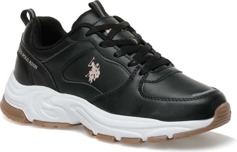 U.S. Polo Assn. BASE. بولو أسن. سورلي 2 ج زوج أسود حذاء نسائي  - Image 1