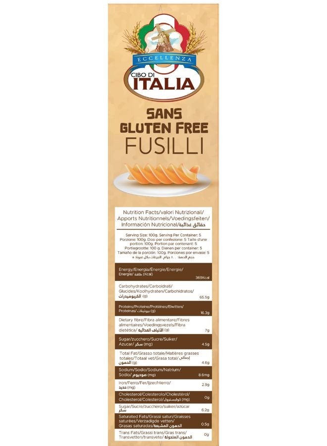 Cibo Di Italia Fusilli Gluten Free Pasta 300g - Image 5