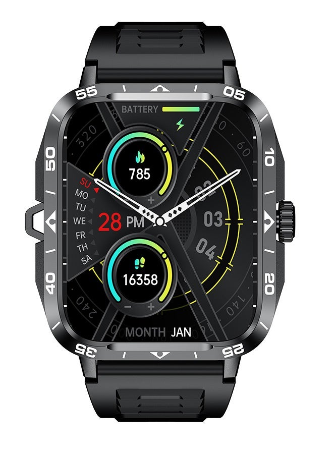 1.95 inch smart watch, men's and women's sports watch, Bluetooth call watch,waterproof watch - Image 2