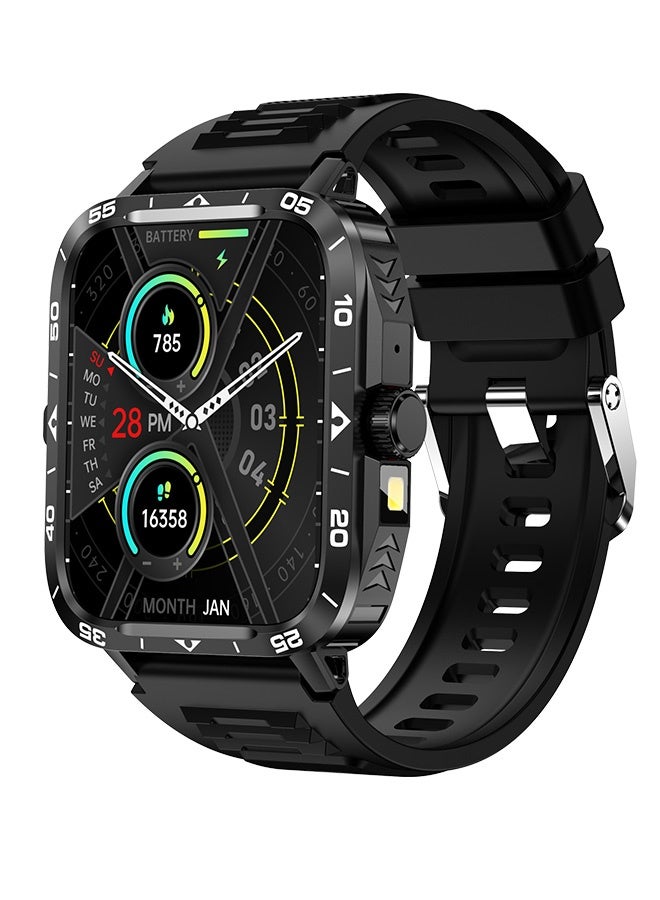 1.95 inch smart watch, men's and women's sports watch, Bluetooth call watch,waterproof watch - Image 3