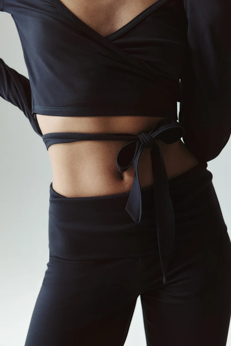 H&M Soft-touch flared trousers