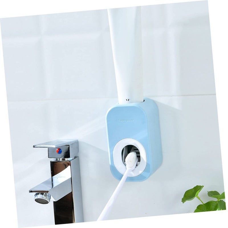 Automatic Toothpaste Squeezer Wall Mounted Holder No Drilling Required Convenient Bathroom Dispenser - Image 3