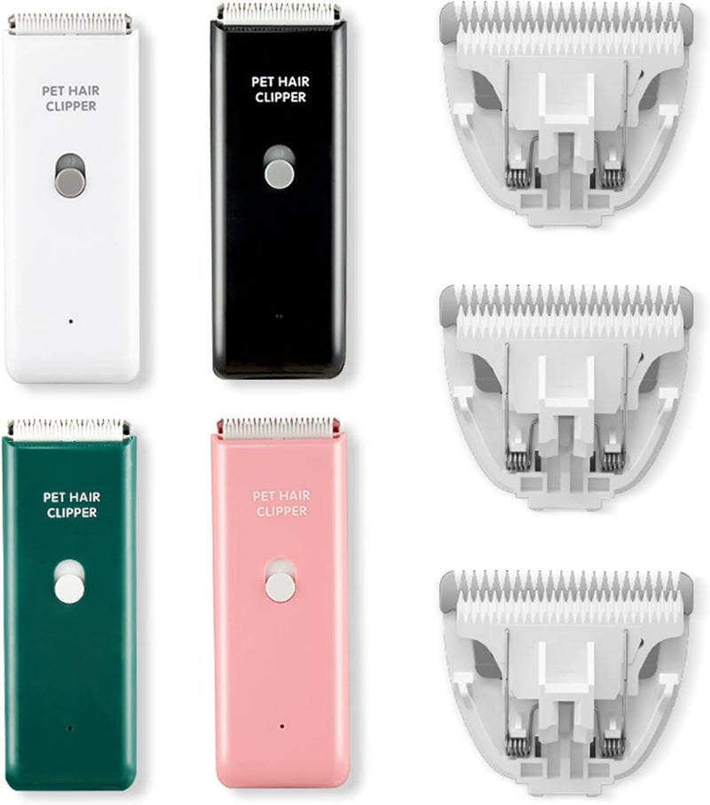 Grimgrow 3 PCS Standard Size Replaceable Ceramic Blades Set Pet Hair Clipper,Cat Dog Common Use Clipper Blade(#AP005) - Image 1