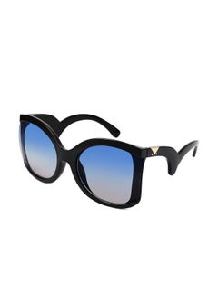 FEISEDY Oversized Square Butterfly Sunglasses Curved Curly Arm Frame Women'S Fashion Shades B4035  - Image 1
