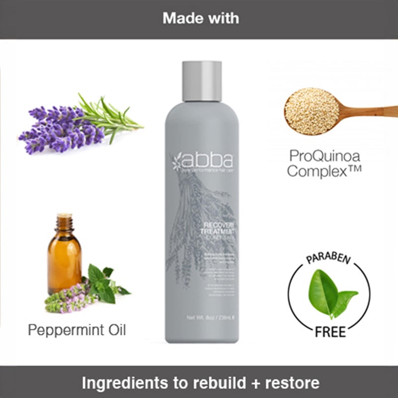 ABBA Recovery Treatment Conditioner, Lavender & Peppermint Oil, 32 Fl Oz (Pack of 1) - Image 2