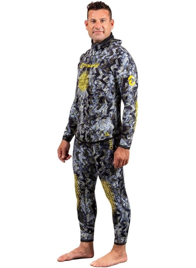 DYNAMICNORD DYNAMIC NORD SFS-5 FREE DIVE SUIT 5MM HOODED JACKET + PANT CAMO/GREY - Image 2