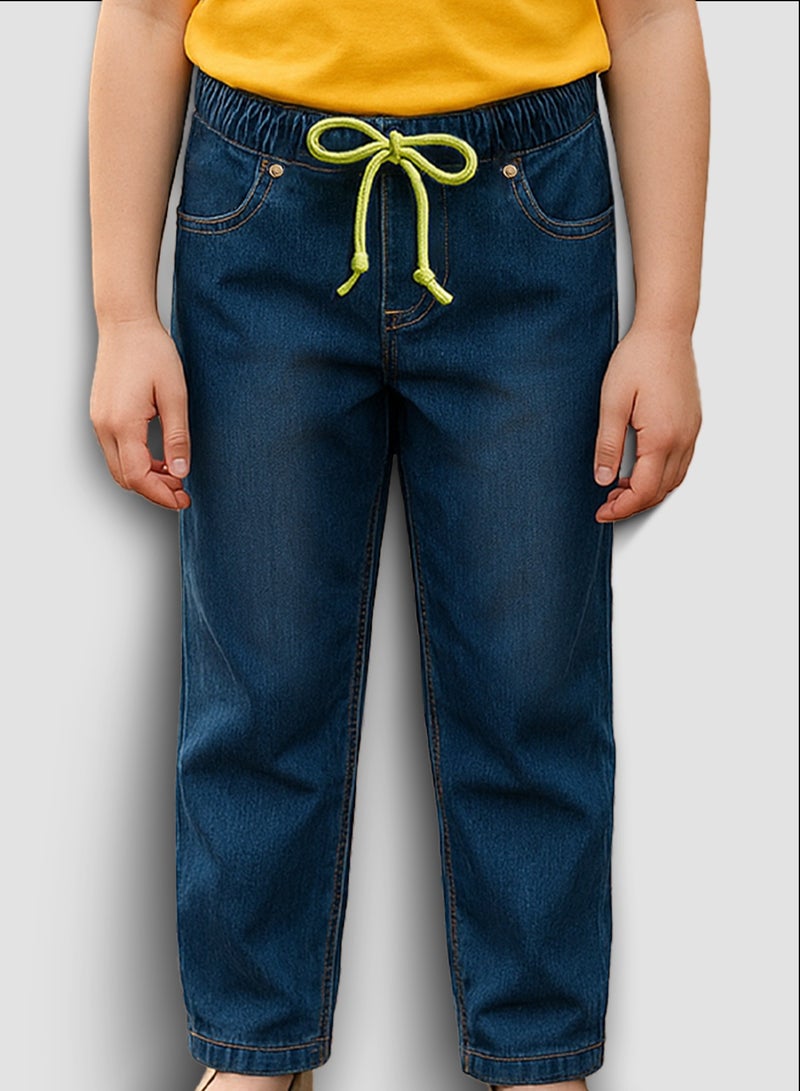 Y&CO Girls Denim Jogger - Image 3