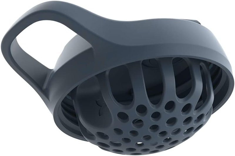 بروميكس زجاجة خلط بروتين من Pursuit - زجاجات خلط رياضية فاخرة لخلطات البروتين ومكملات الطعام - كوب خلط بروتين متين وسهل التنظيف، أزرق داكن - Image 5