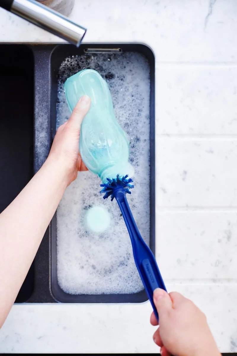 توبروير Eco Bottle Drinker Cleaning Brush Navy Blue