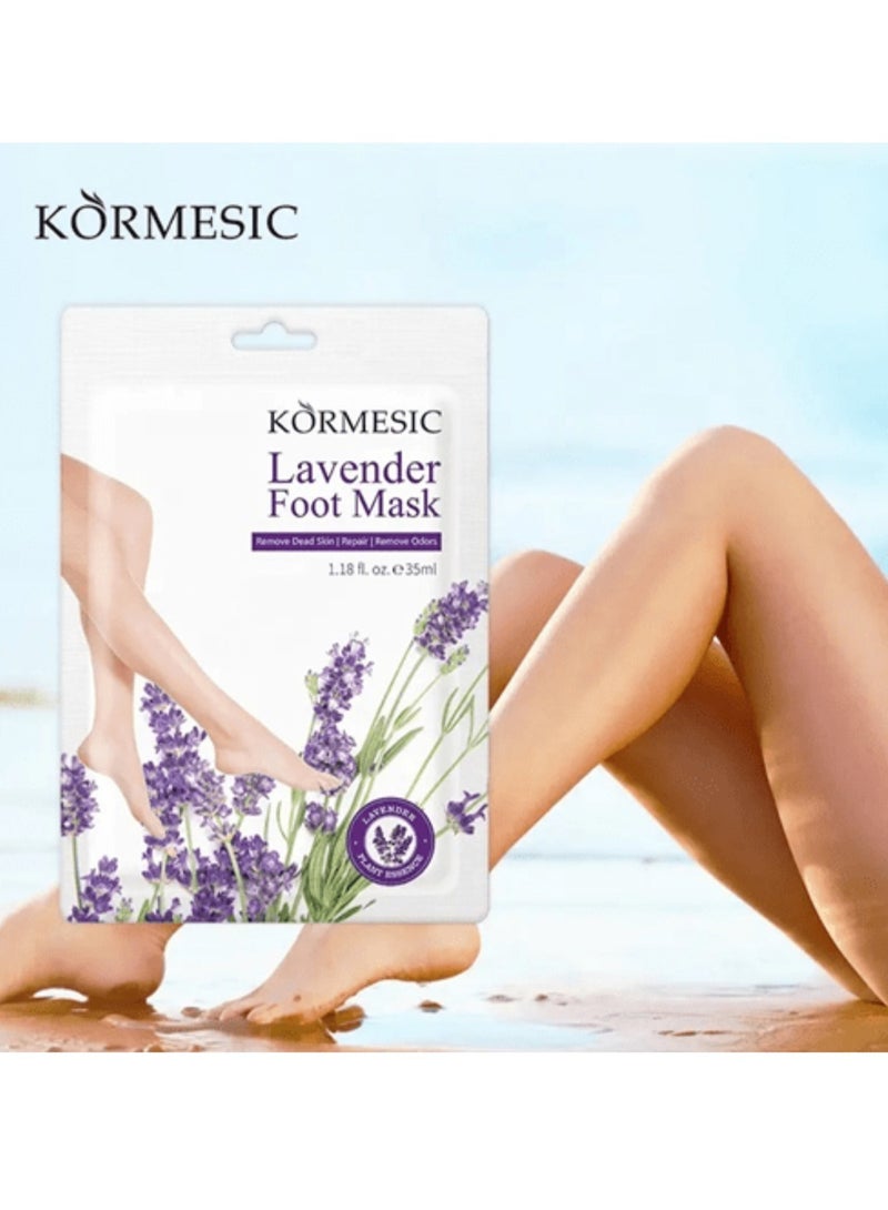 Kormesic قناع القدمين باللافندر من كورميسيك 