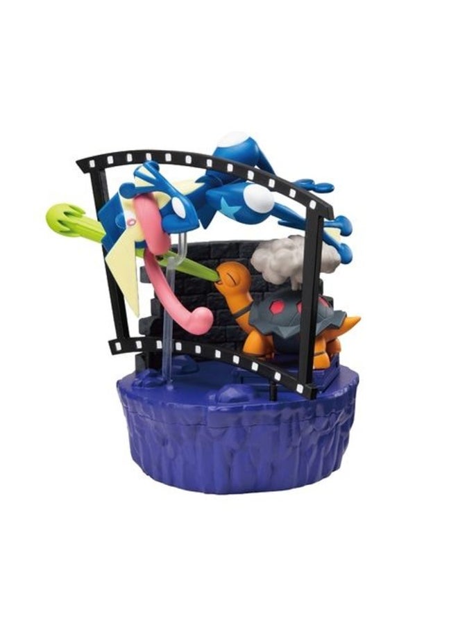 Pokemon Diorama figure Midnight Agent -the cinema- Gekkouga 